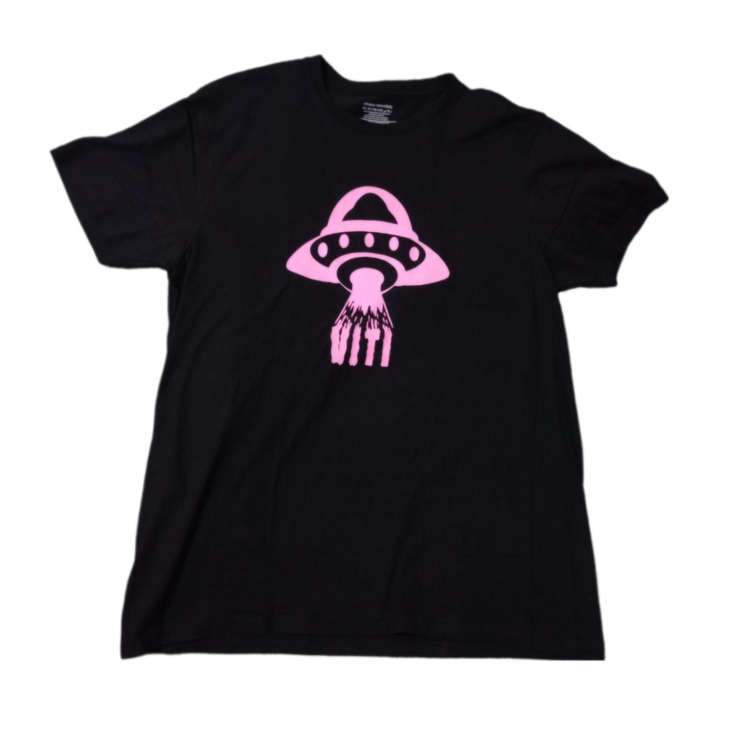 Pink UV Reactive "Viti Alien Abduction" Size Large T Shirt